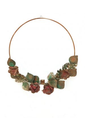 Wall Hanging Candle Holder Wreath