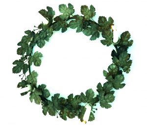 Candle Holder Table Wreath
