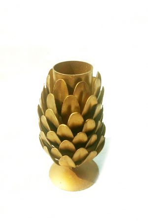Pine Candle Holder