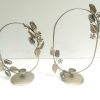 Pine Cone Candle Holder Set/2