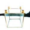 Glass Box Candle Holder