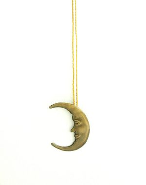 Decorative Hanging Half Moon Ornament