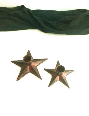 Star Candle Holder S/2