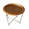 Metal Serving Tray w/Portable Stand