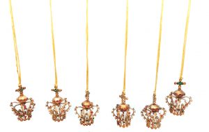 Decorative Hanging Crown S/6