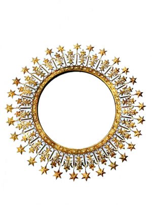 Wall Hanging Mirror Set /3 Pcs