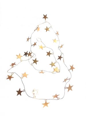 Decorative Hanging Star Garland
