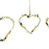 HANGING HEARTS SET/3
