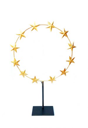 DECORATIVE STAR WREATH (MEDIUM)