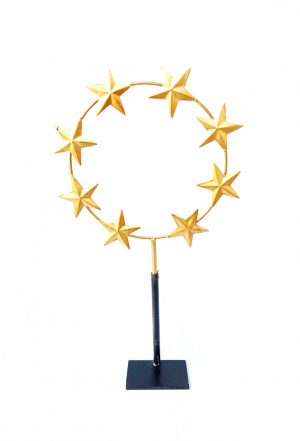 DECORATIVE STAR WREATH (SMALL)