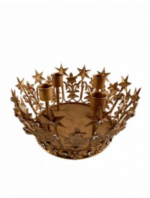 STAR CROWN CANDLE HOLDER