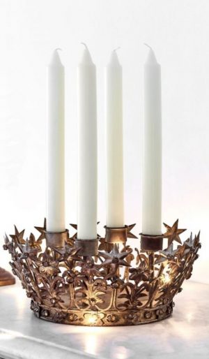 STAR CROWN CANDLE HOLDER