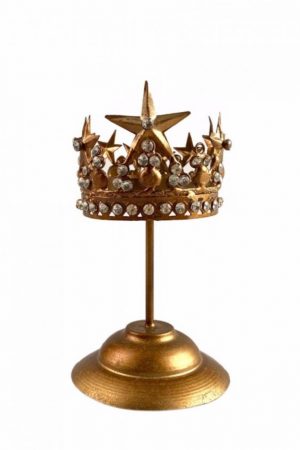 STAR CROWN TEALIGHT HOLDER