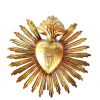 Sunburst Sacred Hanging Heart