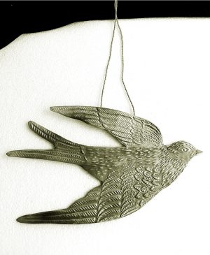 Decorative Hanging Swallow (Large)