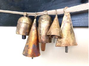 Christmas Hanging Bells S/5