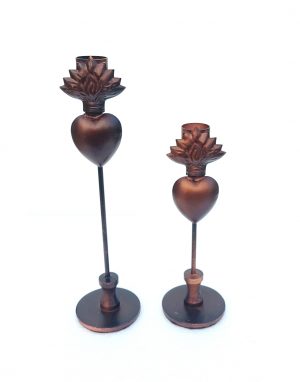 Heart Candle Holder Set/2